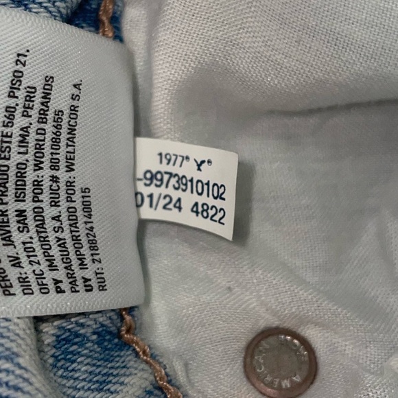 American Eagle Stretch Super High Rise Ankle Straight Jeans - Picture 10 of 12